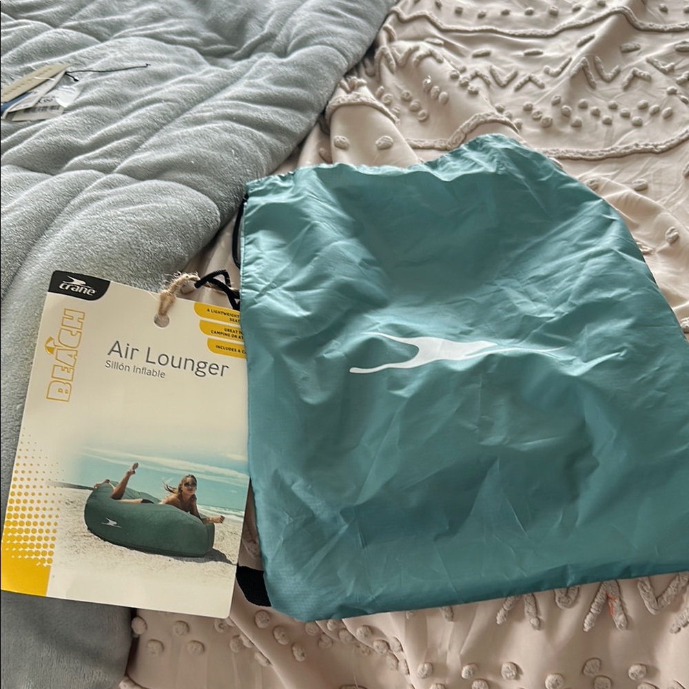 Inflatable Teal Lounger
